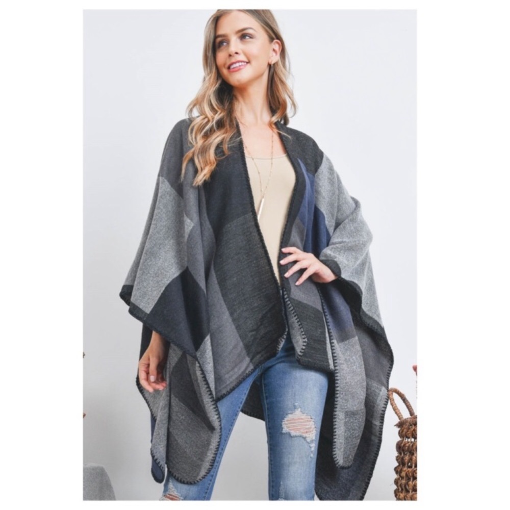 NWT Ruana Poncho